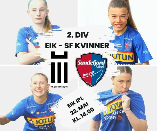 EIK - SF Kvinner 2. div. 22. mai