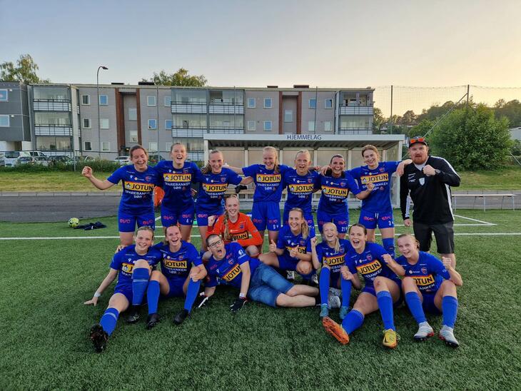 SF Kvinner 2/ SBI/ Sandar etter 6-0 seieren over Nanset 2
